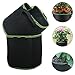 HONGVILLE 5-Pack Grow Bags/Aeration Fabric Pots w/Handles (2-Gallons, Tan)thumb 4