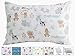 BB MY BEST BUDDY Toddler Kids Pillowcases for Boys and Girls - 100% Cotton - New Safari and Zoo Animals - 13 x 18 shrinks to fit -Envelope Style Closure - Designed in USA - Machine Washable Soft