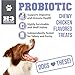 H3 Essentials - Probiotics for Dogs - Improves Upset Stomach, Diarrhea and Breath - Chicken Flavored Treats - 60 Count