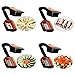 Vegetable Chopper,FOHYLOY Safety Veggie Meals Cutter,Portable Quick Perfect for Kitchen Helper Cooking Xmas New Year Dinner Party (Suitable for cutting soft)