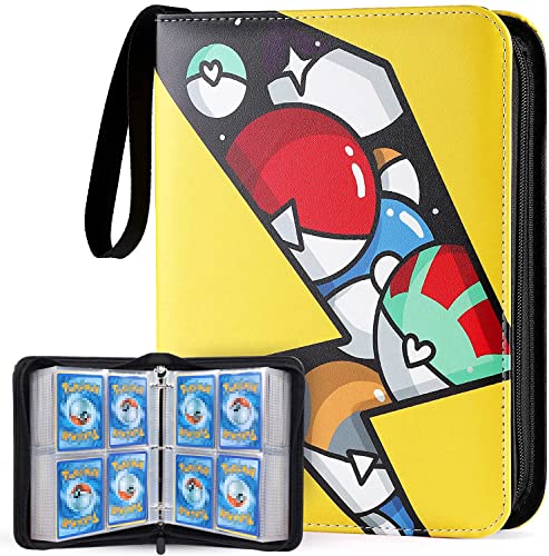 GuatemalaDigital.com: TCGAME Card Binder for Card Binder, 400 Pockets Trading Card Binder with 50 Pages Sleeves , 4-pocket Card Holder Album Folder for Trading Cards (Color: Yellow) : Juguetes - lbumes GuatemalaDigital.com: TCGAME Card Binder for Card Binder, 400 Pockets Trading Card Binder with 50 Pages Sleeves , 4-pocket Card Holder Album Folder for Trading Cards (Color: Yellow) : Juguetes - lbumes