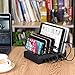 Marstree 7 Port USB Charging Station Multi Device USB Charging Dock Station HUB Desktop Charging Stand Organizer Compatible for iPhone ipad Airpods iwatch Kindle Tablet Multiple Devices