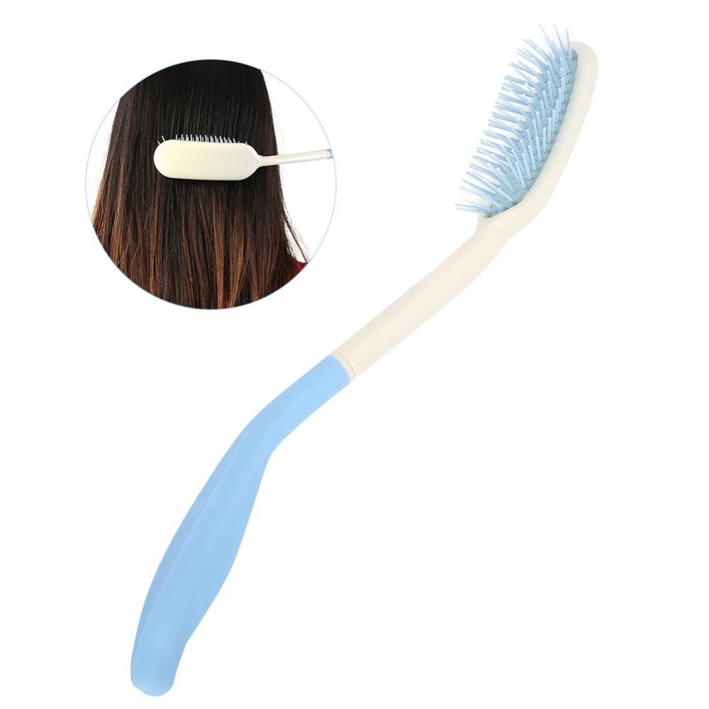 Long Handle Comb Soft Body Back Brush Extra Hair Brush Set Anti-slip Ergonomic Long Comb Reach Massage To Relieve Fatigue