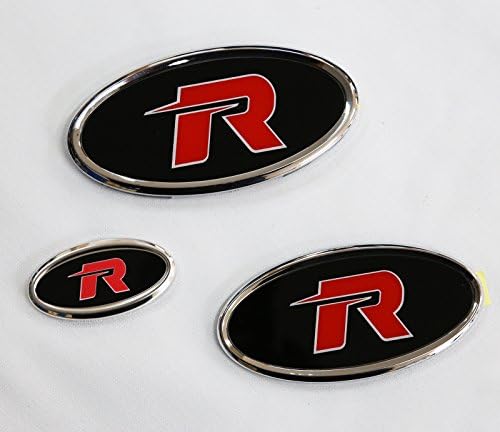 Autoria R Logo Front Rear Horn Emblem 3EA for Optima K5 2014-2016