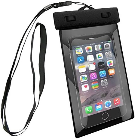 Sportly Waterproof Cell Phone Carrying Cases – Essential for Every Water Sports Fan – Touch Screen and Camera Compatible – Thickest Pouch - Won’t Leak Underwater