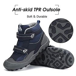 Mishansha Kids Boys Hiking Boots Water Resistant