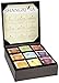 Shangri-La Tea Company Organic Luxury Teabag Collection, 81 Hot Tea Bags, 8 Different Flavors, Custom Leather Gift Box, Assorted 1 Count