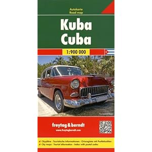 Cuba, Road map 1:900.000 FB 2016