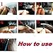 Yesurprise 1000 Silicone Micro Link Rings 5mm Lined Beads for Hair Extensions Tool Dark Blonde