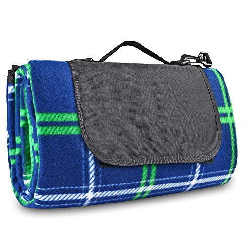 STAR HOME Outdoor Picnic Blanket Extra Large Beach Mat Sand Proof Waterproof Camping Blanket Portable