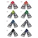 Speedo Unisex-Adult Swim Training Fins Silicone Short Blade
