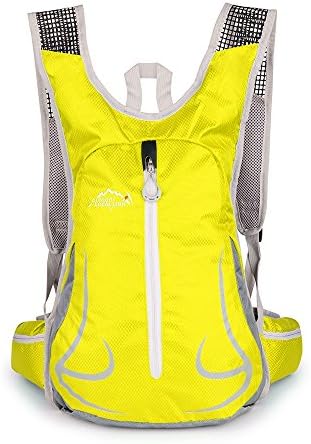 SPFAS Bike Backpack Lightweight, 14 L Waterproof Cycling Rucksack and Breathable Hiking Backpack Outdoor Sports Shoulder Backpack for Running Mountaineering Climbing Camping Traveling Trekking