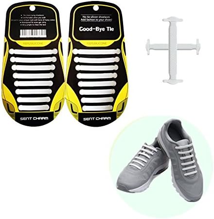 TINGSWIN Tieless Shoelaces Unbreakable Athletic Elastic Silicone No Tie Shoe Laces Flat for Kids Youth and Adults Men and Women, Multicolor for Sneaker Boots Board Shoes Hiking and Casual Shoes