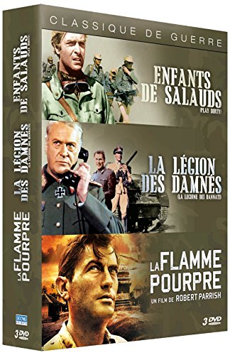 Enfants de salauds + La légion des damnés + La flamme pourpre - Pack