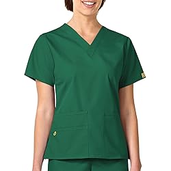 WonderWink Womens Origins Bravo V-Neck Top Medical