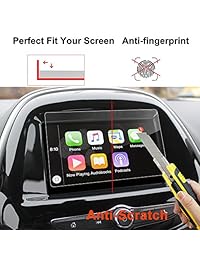 2017 Chevrolet Spark Sonic MyLink Protector de pantalla de navegación para auto de 7 pulgadas, LFOTPP Transparente TEMPERED GLASS Infotainment Display In-Dash Center Protector de pantalla táctil