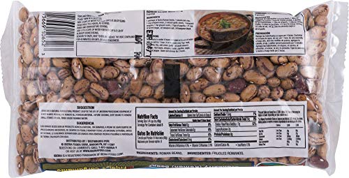 IBERIA ROMAN CRANBERRY BEANS, 12 OZ