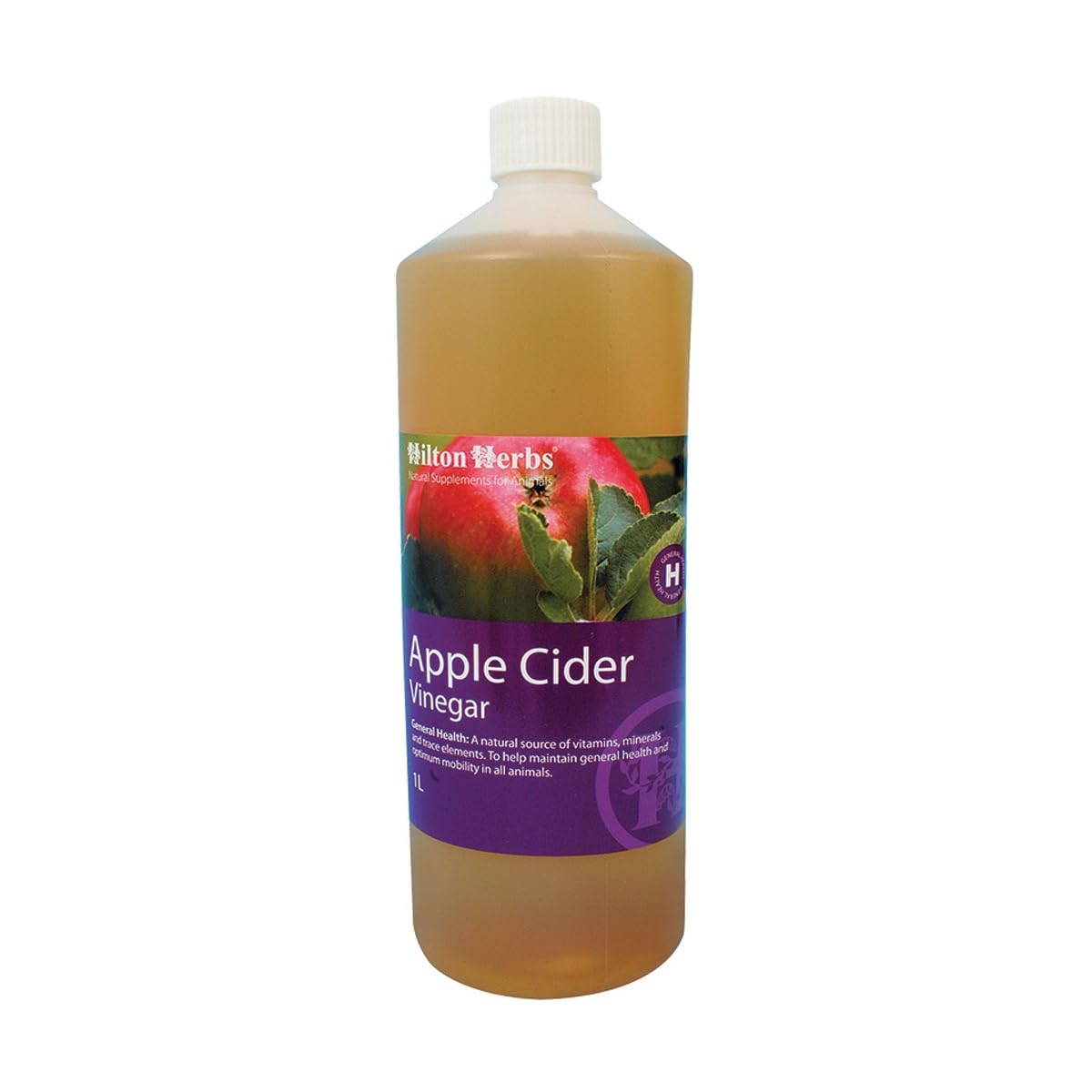 Hilton Herbs HHS0199 Apple Cider Vinegar - Clear, 1 Litre