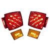 Marine-Trailer-LED-Lights-7-in-1-Kit-Tail-Lights-plus-2-Amber-LED-Marker-Lamps-Submersible-12V-High-Power-Combination-Lights-combo-Waterproof-DOT-Approved-Five-Oceans-BC-3937