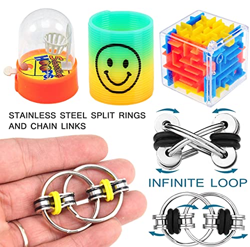 Fidget Sensory Toys Set 37 Pcs Relieves Stress and Anxiety Fidget Toy With Pop Bubble Sensory Fidget and Squeeze Widget for Children Adults Relaxing Therapy, Perfect for ADHD Add Anxiety Autism