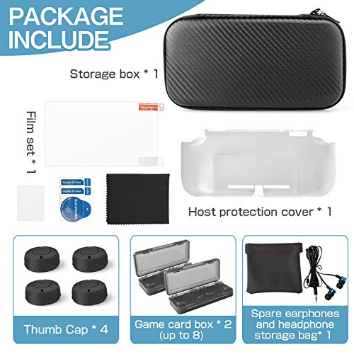 image for Complete Kit for Nintendo Switch Lite 2019 - Portable Travel Carry Cas