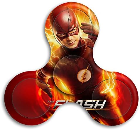 Flash (Barry Allen) Hand Spinner Fidget Toy For For Student Adults Triangle EDC Fidget Spinner Toy Fingertip Gyro For For ADD, ADHD, Anxiety High Speed