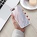 TORRAS Marble iPhone SE Case 2020/ iPhone 7 Case/iPhone 8 Case, Soft Flexible TPU Silicone Protective Phone Case Compatible with iPhone 7 / iPhone 8 /SE 2nd Generation (4.7-inch), Pink/Grey