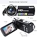 Camera Camcorder, Besteker 1080P Recorder 24M 16X HD Digital Zoom Video Camcorder 2.7 Inch LCD and 270 Degree Rotation Screen (Black)