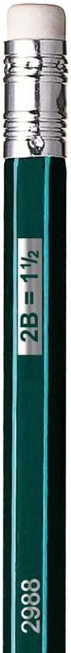 Othello Pencil 2B with Rubber Ferrule - Image 4