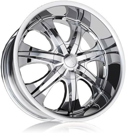 Set of 26" Velocity 725 Chrome Wheels with Tires
