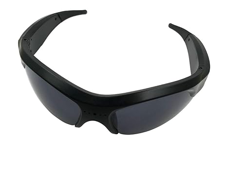 Zeus Sonnenbrille Action Kamera 1080P Covert Goggle Camcorder, Verbesserte Eyewear Video Recorder leichte Weitwinkel mit Anti
