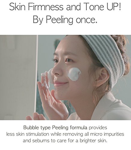 Korean Skin Care - The YEON Lotus Roots 365 Silky Skin Bubble Peeling Gel (100 ml/Net wt. 3.38 oz)