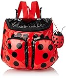 Kidorable Ladybug Backpack, Red, One Size