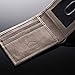Alpine Swiss Mens Top Grain Leather Slimfold Wallet Gray