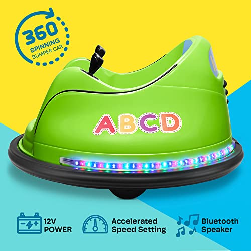 Kidzone 12V 2Speeds Electric Ride On Bumper Car for Kids & Toddlers 1.