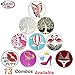 kaveno Golf Ball Marker Series, Assorted Design, Pack of 5/10/20 (Colorful Marker - 10PCS)