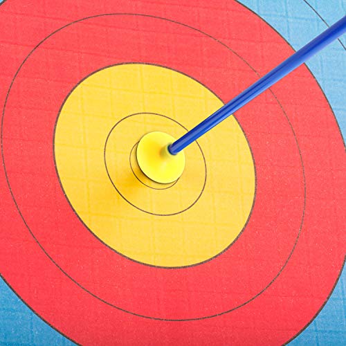 Zonon 24 Pack 16.5 Inch Archery Sports Series Toy Replacement Arrows Secure Sucker Arrow for Children Beginners - Thumbnail 3