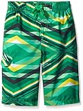 Kanu Surf Big Boys' Energy Swim Trunk, Green, Medium (10/12)