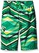 Kanu Surf Big Boys' Energy Swim Trunk, Green, Medium (10/12)