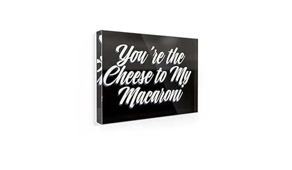 Imán para nevera diseño clásico eres el queso a mi macarrones ...