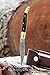 DKC Knives Sale (40 5/18) DKC-62-BL Black Prince Laguiole Damascus Steel Folding Pocket Knife 4