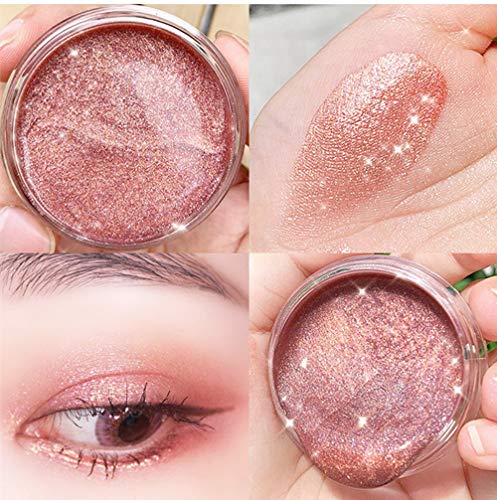 Chenway Liquid Gel Eyeshadow & Highlighter Shiny Glitter Makeup Eyeshadow Body Available Mini Makeup Eyeshadow (C)
