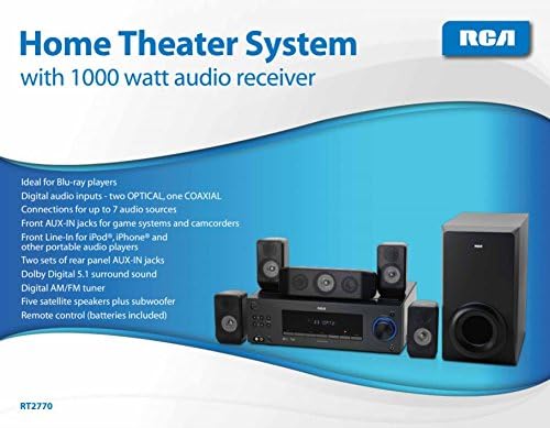 rca rt2770 subwoofer