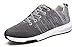 WELMEE Men's Knit Comfortable Breathable Casual Air Sneakers Lightweight Athletic Tennis Walking Running Shoes