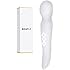 Cordless Wand Massager with 10 Powerful Speeds, MANFLY 100% Waterproof Rechargeable Handheld Body Massager