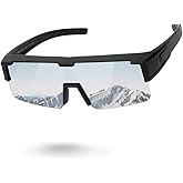 Meeloog Polarized Fit Over Glasses Sunglasses for Men Women, UV Protection Sports Wrap Around for Driving Cycling Fishing