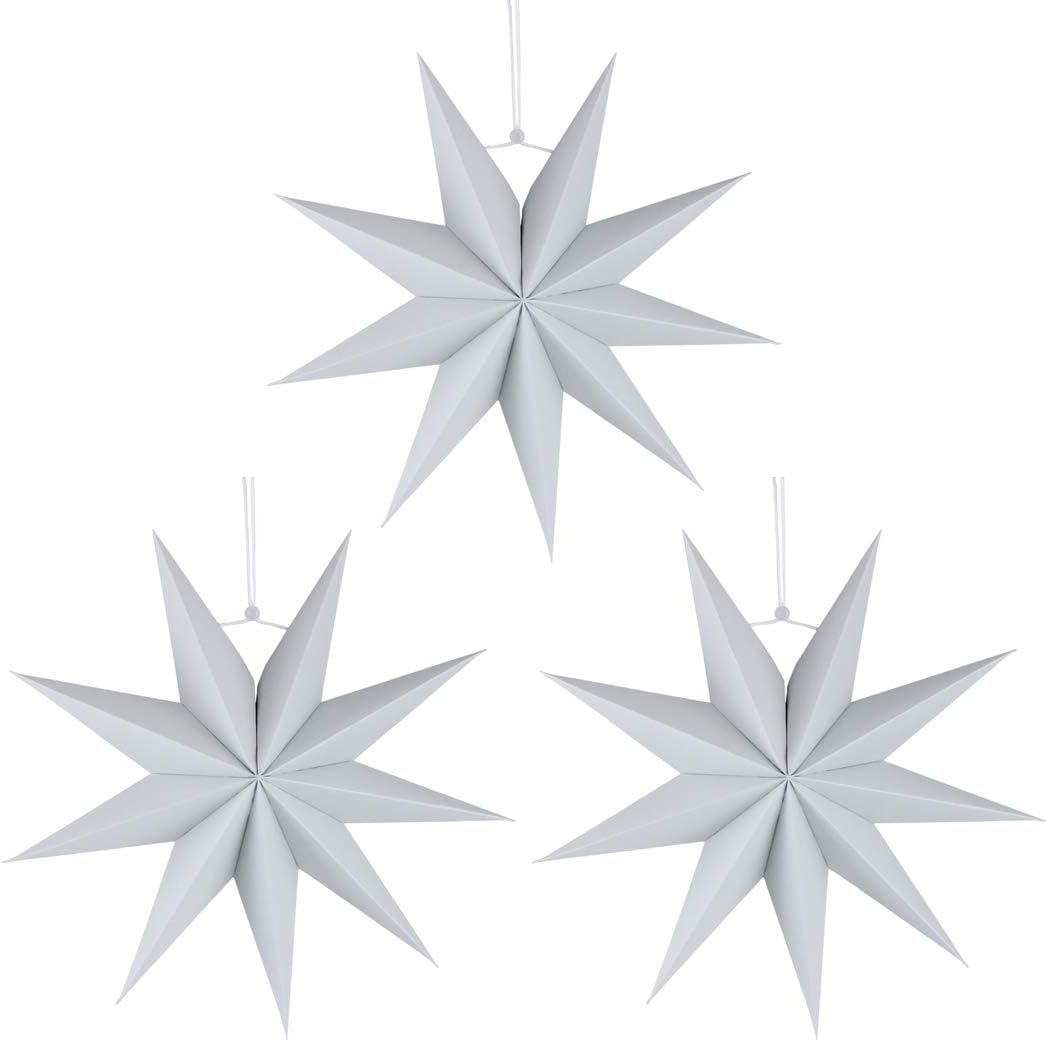 Addobbi Natalizi 3d.Fityle 3d 9 Angle Paper Star Lanterns Window Decor Articoli Artigianali Addobbi Natalizi Decorazioni Per Lalbero Nero 35 5 X 20 3 X 2 Cm Odontotal Com Uy