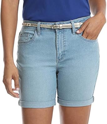 lee riders women's denim cuffed short