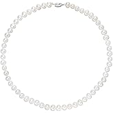 VIKI LYNN Pearl Necklace AAA Freshwater Cultured Pearl Sterling Silver Jewelry for Women
