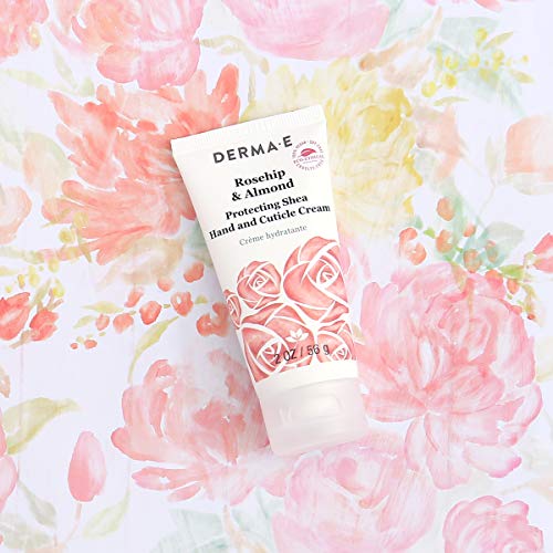 DERMA E Rosehip & Almond, Protecting Shea Hand and Cuticle Cream, 2 oz - Thumbnail 2